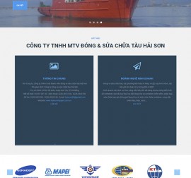 Mẫu Website Công Ty Vận Tải VT12