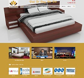 Mẫu website kiến trúc nội thấ't KTNT07