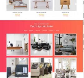 Mẫu website kiến trúc nội thất KTNT14