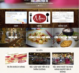 Mẫu website nhà hàng khách sạn NHKS03