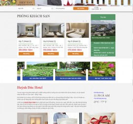 Mẫu website nhà hàng khách sạn NHKS07