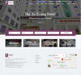 Mẫu website nhà hàng khách sạn NHKS08