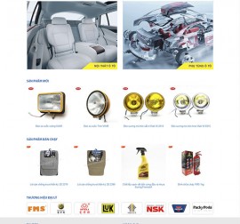Mẫu website ô tô xe máy OTXM05