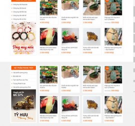 Mẫu website phong thủy 01
