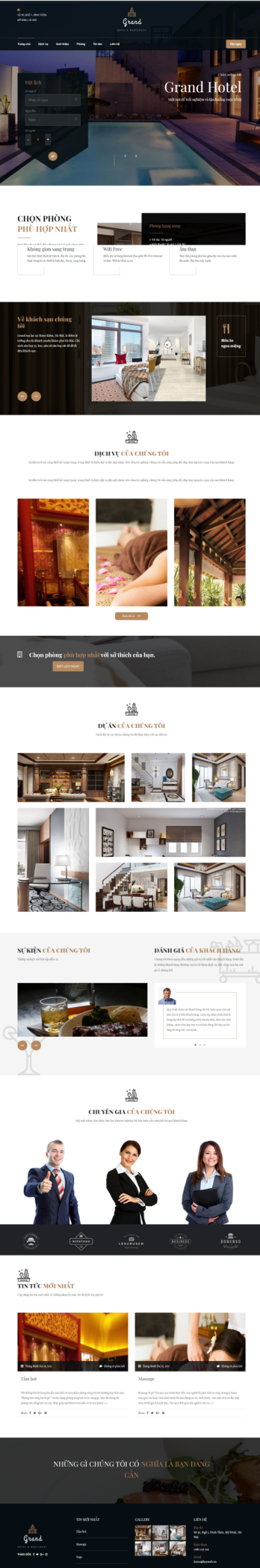 Thiết kế Mẫu website du lịch DL15