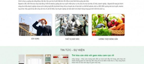 Thiết kế website xuất nhập khẩu